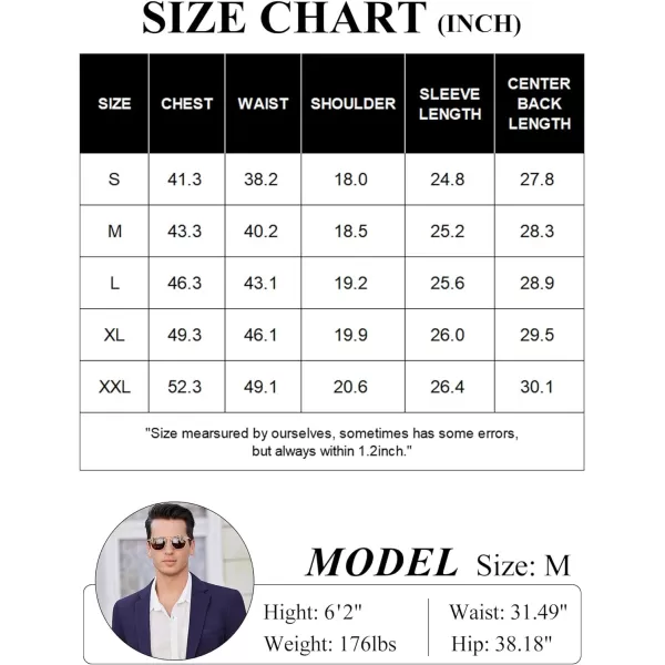 COOFANDY Mens Blazer Jacket One Button Casual Suit Jackets Lightweight Knit Sport Coat