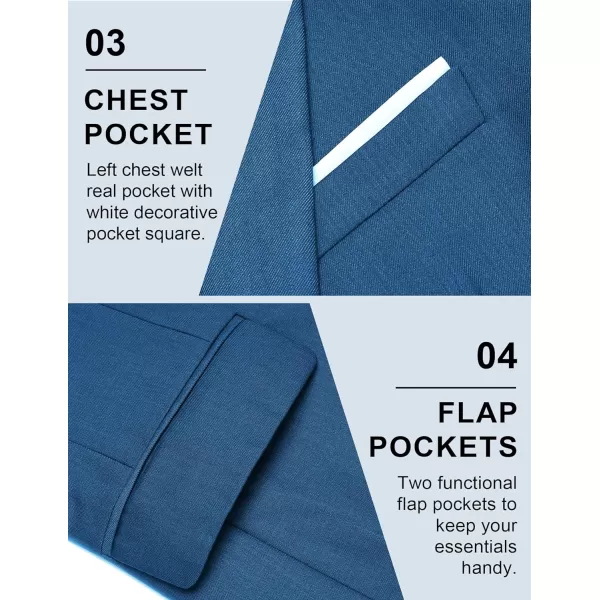 COOFANDY Mens Blazer Sport Coats Casual Slim Fit Suit Jacket Business One Button Blazers