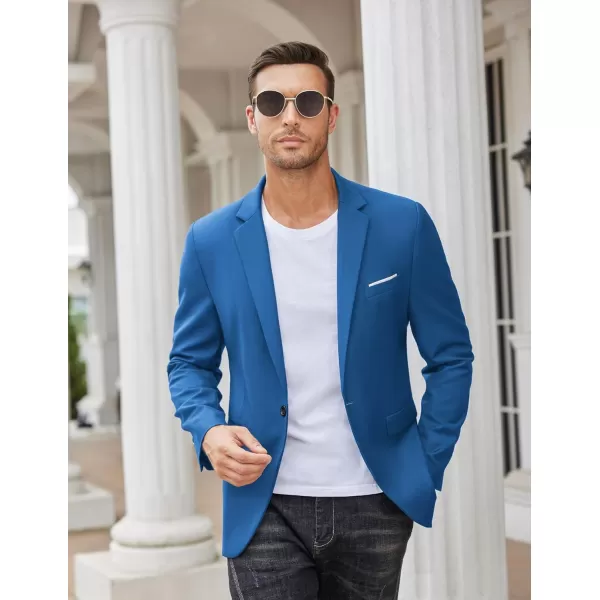 COOFANDY Mens Blazer Sport Coats Casual Slim Fit Suit Jacket Business One Button Blazers