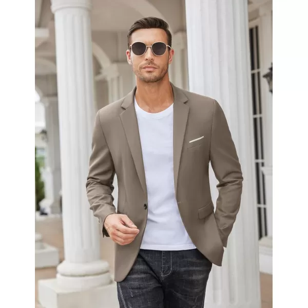 COOFANDY Mens Blazer Sport Coats Casual Slim Fit Suit Jacket Business One Button Blazers