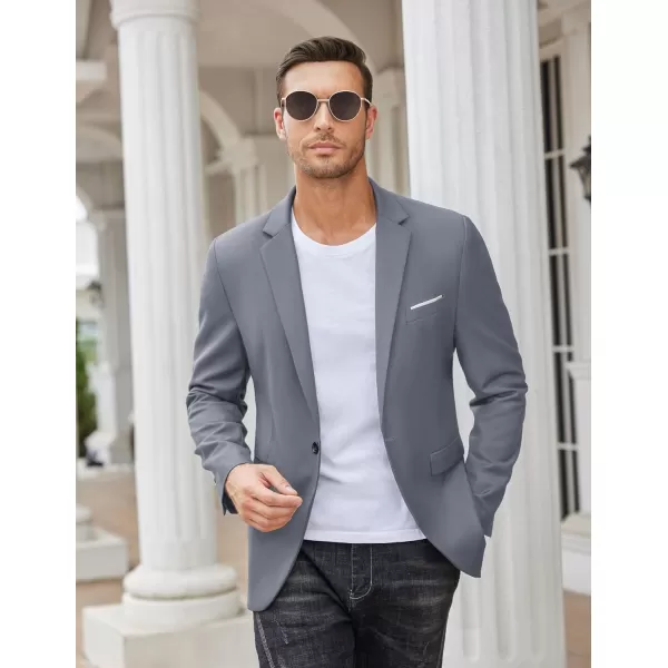 COOFANDY Mens Blazer Sport Coats Casual Slim Fit Suit Jacket Business One Button Blazers
