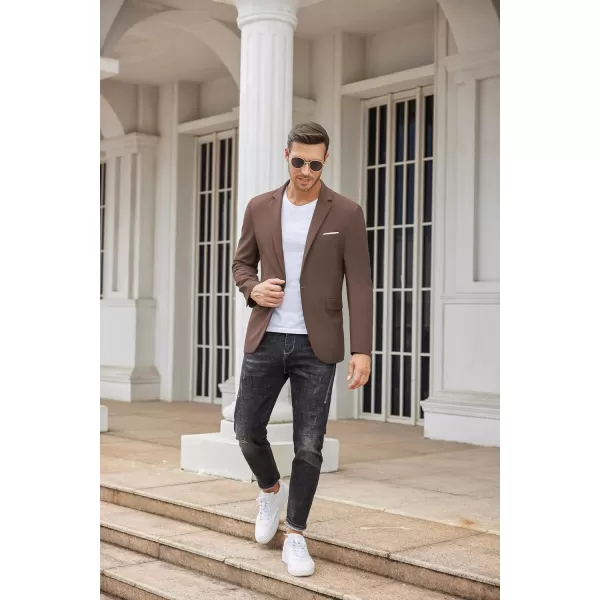 COOFANDY Mens Blazer Sport Coats Casual Slim Fit Suit Jacket Business One Button Blazers