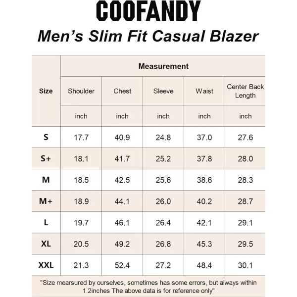 COOFANDY Mens Blazer Sport Coats Casual Slim Fit Suit Jacket Business One Button Blazers