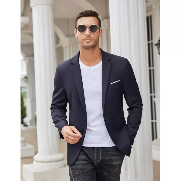 COOFANDY Mens Blazer Sport Coats Casual Slim Fit Suit Jacket Business One Button Blazers