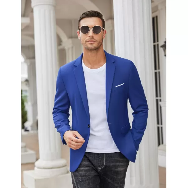 COOFANDY Mens Blazer Sport Coats Casual Slim Fit Suit Jacket Business One Button Blazers