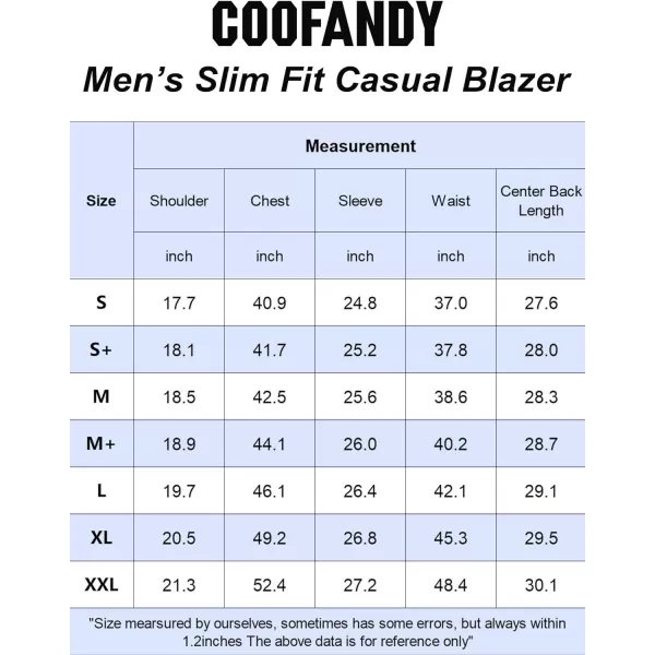 COOFANDY Mens Blazer Sport Coats Casual Slim Fit Suit Jacket Business One Button Blazers