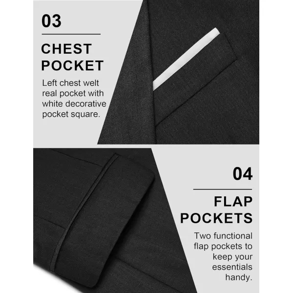 COOFANDY Mens Blazer Sport Coats Casual Slim Fit Suit Jacket Business One Button Blazers