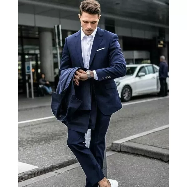 COOFANDY Mens Blazer Sport Coats Casual Slim Fit Suit Jacket Business One Button Blazers