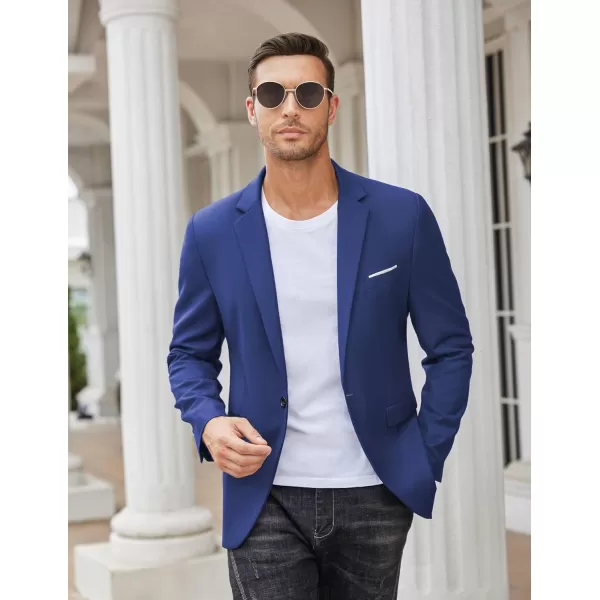 COOFANDY Mens Blazer Sport Coats Casual Slim Fit Suit Jacket Business One Button Blazers