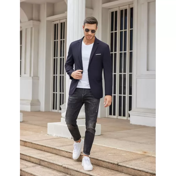 COOFANDY Mens Blazer Sport Coats Casual Slim Fit Suit Jacket Business One Button Blazers