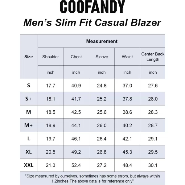 COOFANDY Mens Blazer Sport Coats Casual Slim Fit Suit Jacket Business One Button Blazers