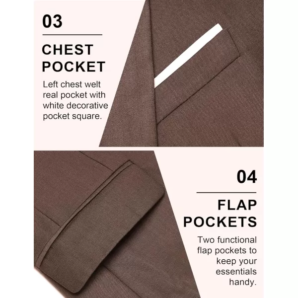 COOFANDY Mens Blazer Sport Coats Casual Slim Fit Suit Jacket Business One Button Blazers