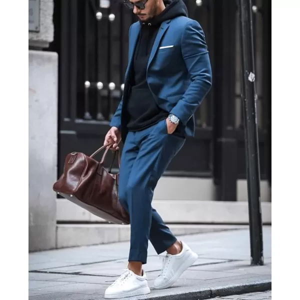 COOFANDY Mens Blazer Sport Coats Casual Slim Fit Suit Jacket Business One Button Blazers