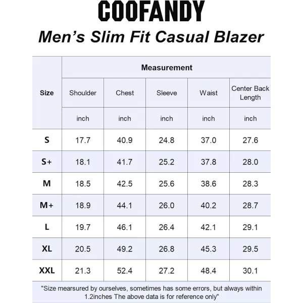 COOFANDY Mens Blazer Sport Coats Casual Slim Fit Suit Jacket Business One Button Blazers