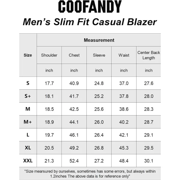 COOFANDY Mens Blazer Sport Coats Casual Slim Fit Suit Jacket Business One Button Blazers
