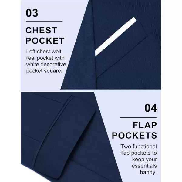 COOFANDY Mens Blazer Sport Coats Casual Slim Fit Suit Jacket Business One Button Blazers