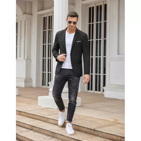 COOFANDY Mens Blazer Sport Coats Casual Slim Fit Suit Jacket Business One Button Blazers