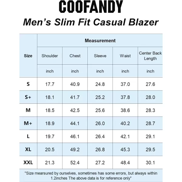 COOFANDY Mens Blazer Sport Coats Casual Slim Fit Suit Jacket Business One Button Blazers