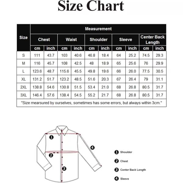 COOFANDY Men's Business Dress Shirts Wrinkle Free Long Sleeve Regular Fit Dress Shirt Textured Casual Button Down Shirts