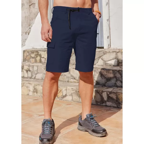 COOFANDY Mens Cargo Shorts Quick Dry Hiking Shorts Lightweight Casual Shorts with Nylon Belt