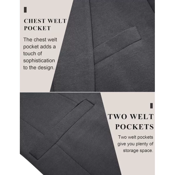 COOFANDY Men's Casual Blazer Jacket One Button Suit Jackets Lightweight Knit Sport Coat