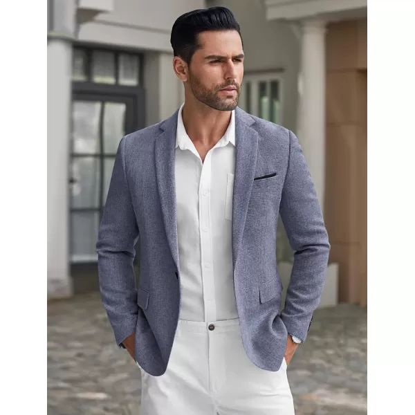 COOFANDY Men's Casual Blazer Suit Jackets Slim Fit One Button Business Sport Coats