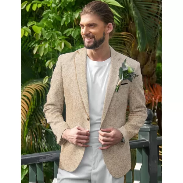 COOFANDY Men's Casual Blazer Suit Jackets Slim Fit One Button Business Sport Coats