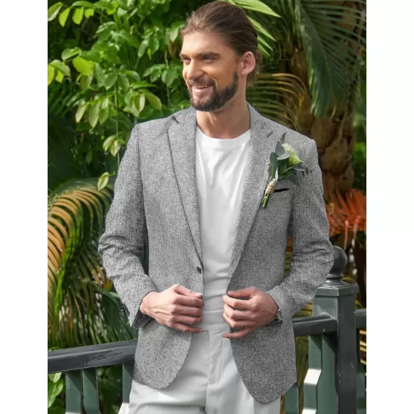 COOFANDY Men's Casual Blazer Suit Jackets Slim Fit One Button Business Sport Coats