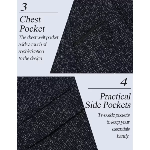 COOFANDY Men's Casual Blazer Suit Jackets Slim Fit One Button Business Sport Coats