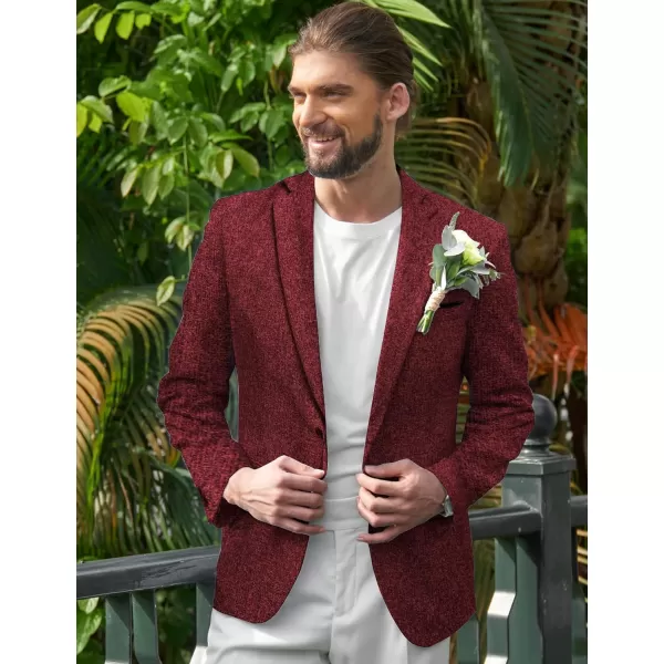 COOFANDY Men's Casual Blazer Suit Jackets Slim Fit One Button Business Sport Coats