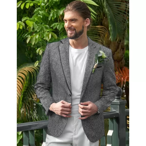 COOFANDY Men's Casual Blazer Suit Jackets Slim Fit One Button Business Sport Coats