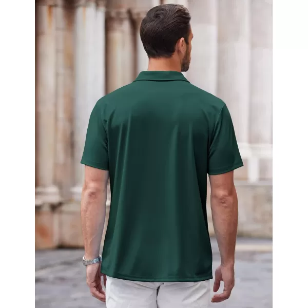 COOFANDY Mens Casual Button Down Shirt Short Sleeve Wrinkle Free Shirts Summer Shirt