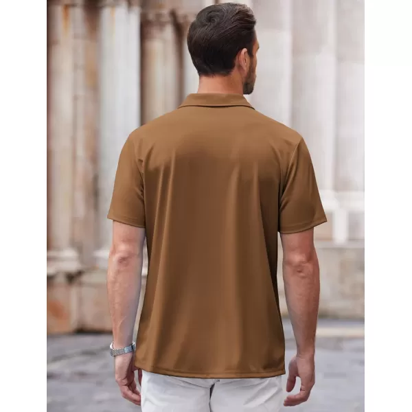 COOFANDY Mens Casual Button Down Shirt Short Sleeve Wrinkle Free Shirts Summer Shirt