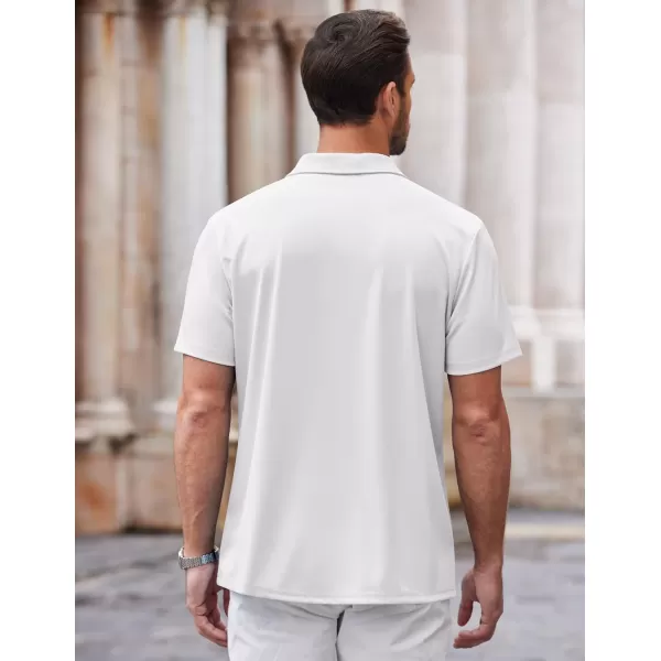 COOFANDY Mens Casual Button Down Shirt Short Sleeve Wrinkle Free Shirts Summer Shirt