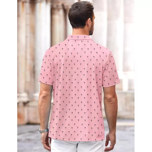 COOFANDY Mens Casual Button Down Shirt Short Sleeve Wrinkle Free Shirts Summer Shirt