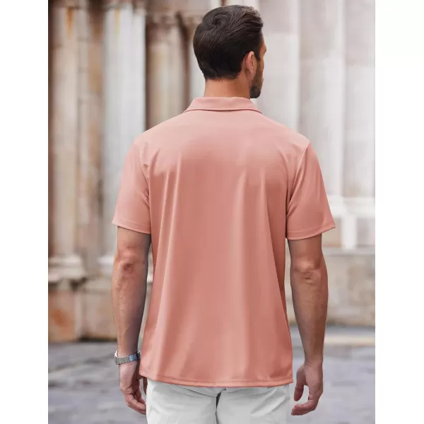 COOFANDY Mens Casual Button Down Shirt Short Sleeve Wrinkle Free Shirts Summer Shirt