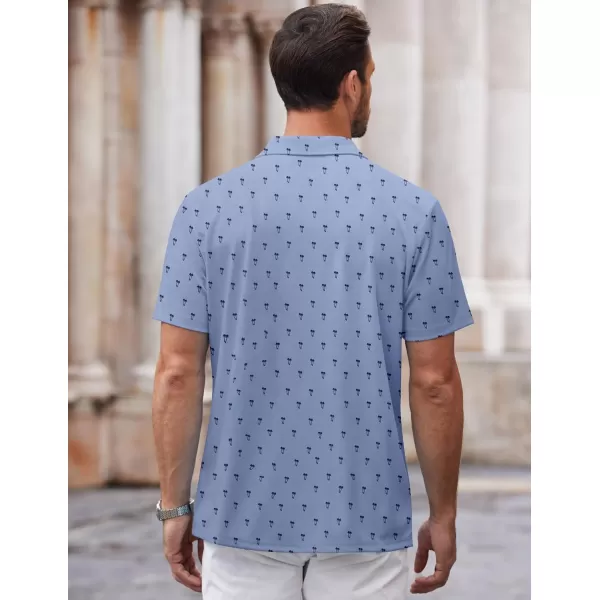 COOFANDY Mens Casual Button Down Shirt Short Sleeve Wrinkle Free Shirts Summer Shirt