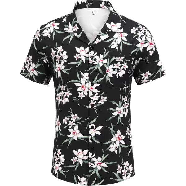 COOFANDY Men's Casual Button Down Shirts Short Sleeve Summer Beach Shirt Fashion Textured Shirts with Pocket