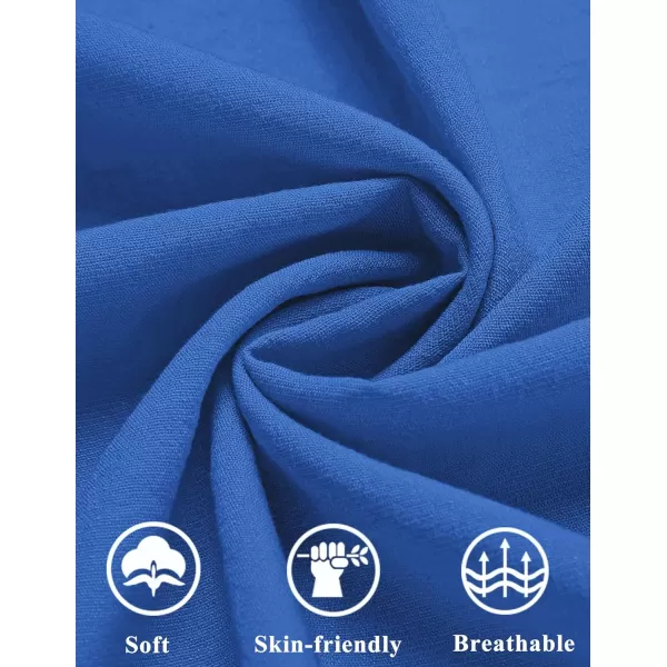 COOFANDY Men's Casual Button Down Shirts Short Sleeve Summer Cuban Vacation Beach Shirts