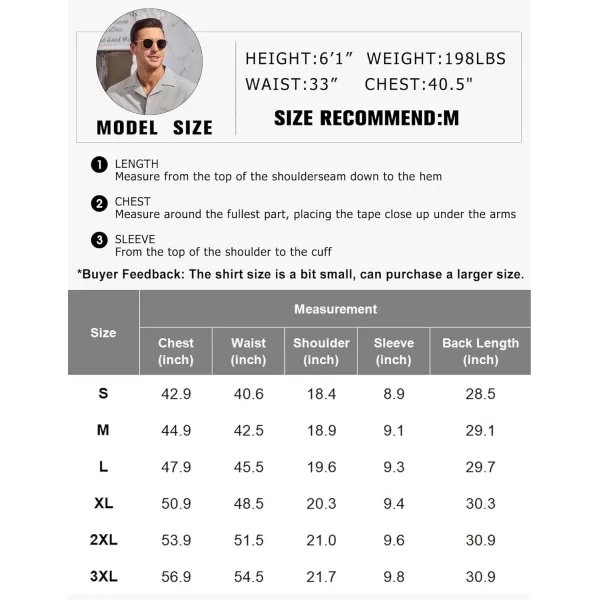 COOFANDY Mens Casual Cotton Linen Shirt Short Sleeve Button Up Shirts Summer Beach Top