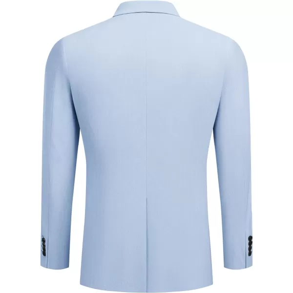 COOFANDY Men's Casual Knit Blazer Suit Jacket Lightweight Sport Coats Two Button