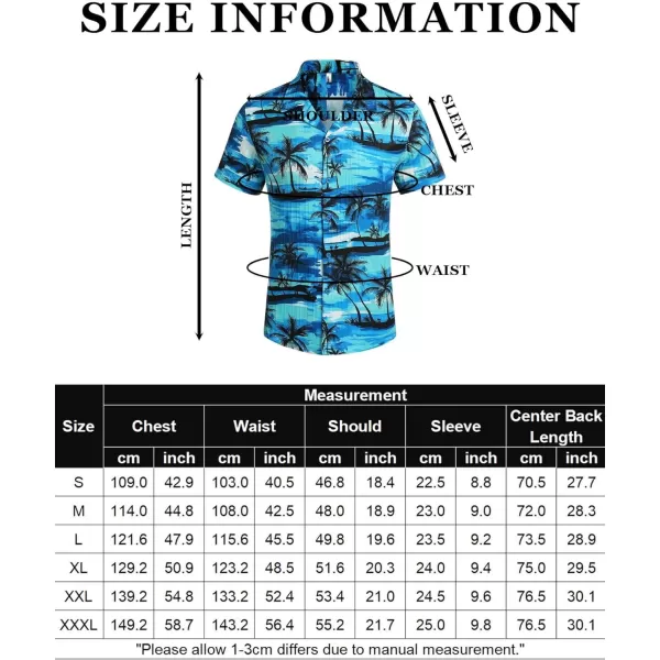 COOFANDY Men's Casual Shirts Short Sleeve Button Down Shirts Fashion Textured Summer Beach Shirt
