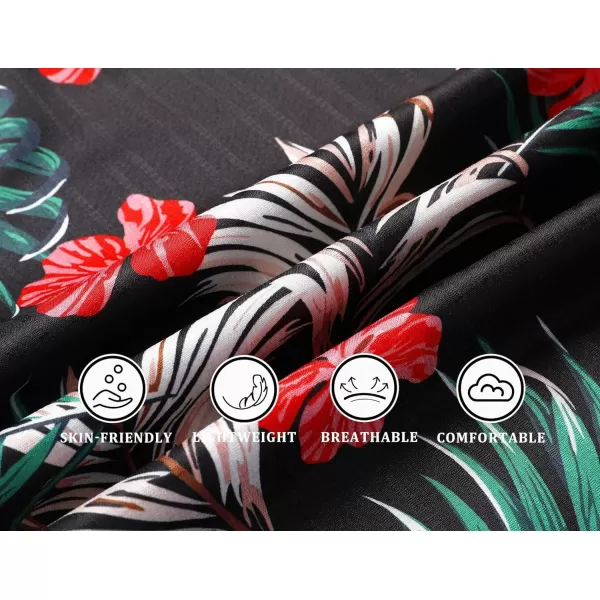 COOFANDY Men's Casual Shirts Short Sleeve Button Down Shirts Fashion Textured Summer Beach Shirt