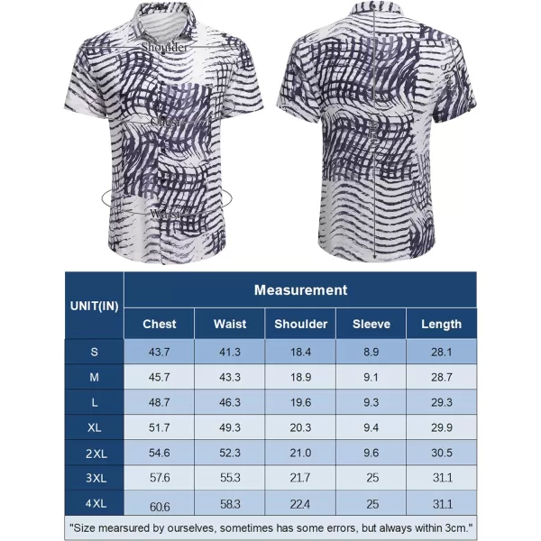 COOFANDY Men's Casual Short Sleeve Button Down Shirt Textured Summer Beach Shirt