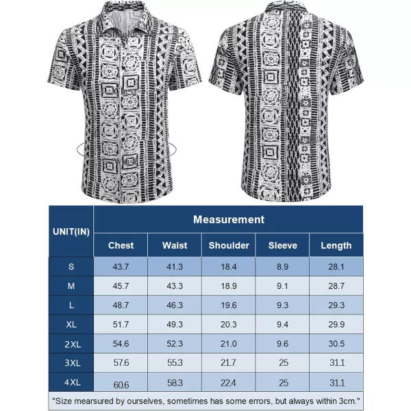 COOFANDY Men's Casual Short Sleeve Button Down Shirt Textured Summer Beach Shirt