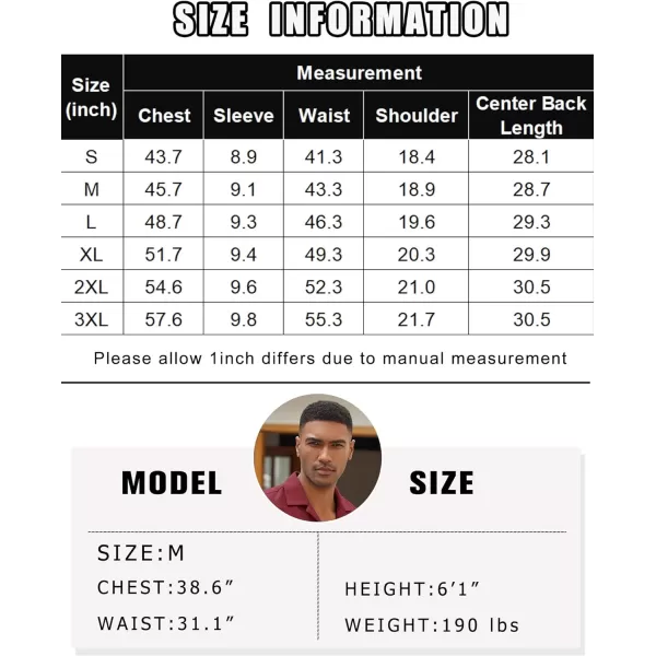 COOFANDY Mens Casual Short Sleeve Button Down Shirts Cuban Linen Textured Shirt Summer Beach Wear