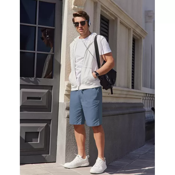 COOFANDY Mens Casual Shorts Stretch Drawstring Summer Beach Shorts Chino Golf Shorts with Pockets