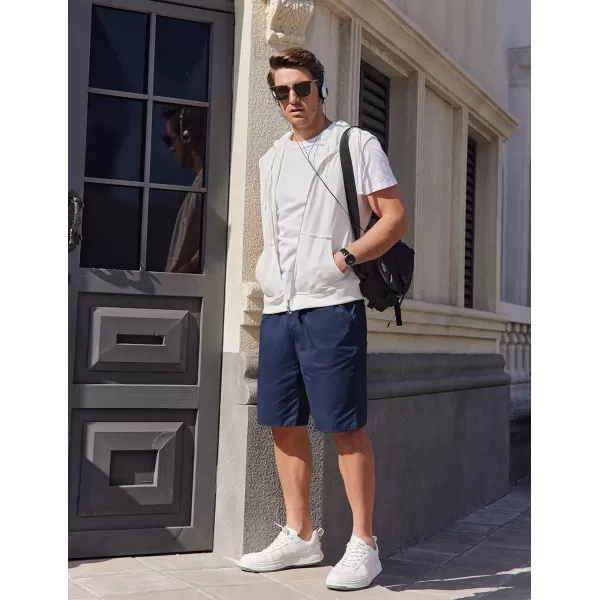 COOFANDY Mens Casual Shorts Stretch Drawstring Summer Beach Shorts Chino Golf Shorts with Pockets