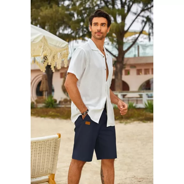 COOFANDY Mens Casual Shorts Stretch Drawstring Summer Beach Shorts Chino Golf Shorts with Pockets