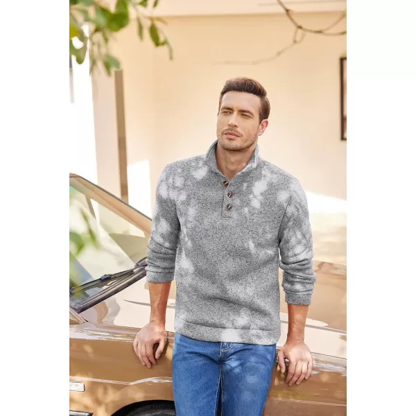 COOFANDY Men's Casual Slim Fit Pullover Sweater Knitted Thermal Sweatshirt